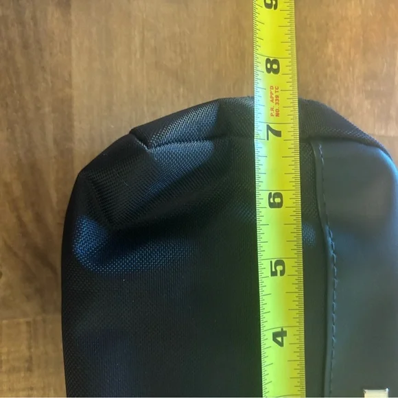 TUMI Messenger Bag Ballistic Nylon and Full-Grain Leather 4367 + Tavel Pouch